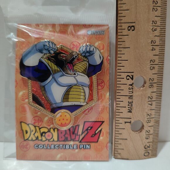 Dragon Ball Z Vegeta Oozaru Form Enamel Pin Official DBZ Collectible Badge - Picture 1 of 1